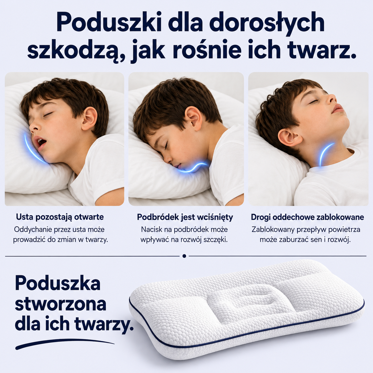 SENVIA™ - Poduszka profilowana dla dzieci